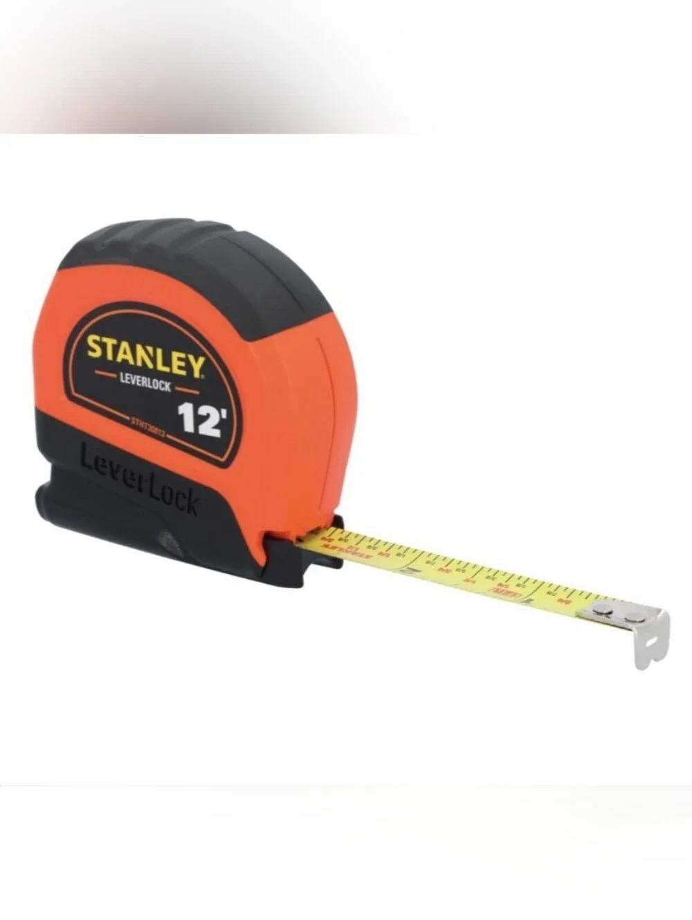 Stanley LeverLock 12 ft. L X 0.5 in. W Compact Tape Measure 1 pk - Picture 8 of 12